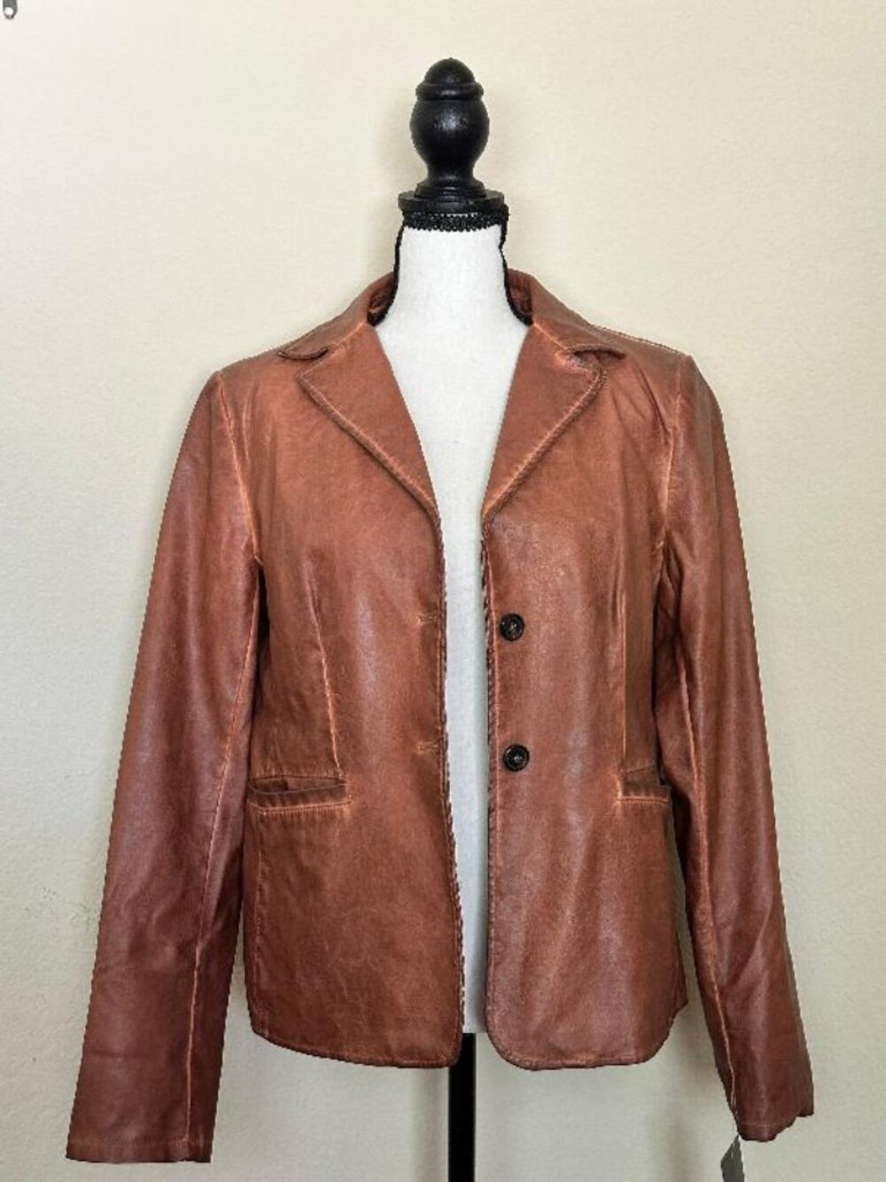 NWT BAGATELLE COLLECTION   Women's Faux Leather Blazer/Jacket   Size Medium
